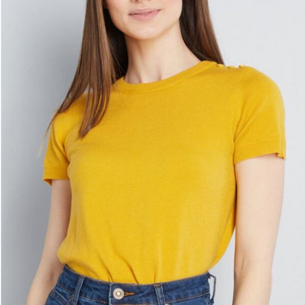 Charter School Short Sleeve Sweater